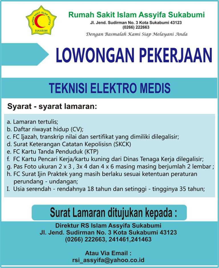 INFO LOWONGAN PEKERJAAN
